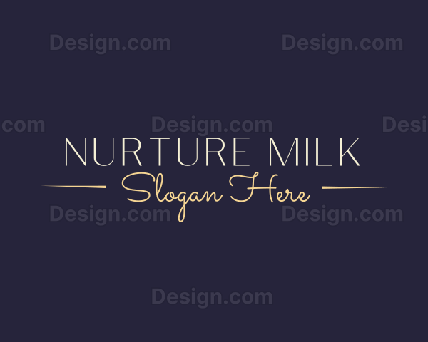 Elegant Clothing Firm Logo