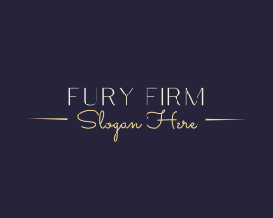 Elegant Clothing Firm logo design