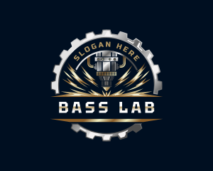 Gear Laser Equipment logo design