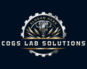 Gear Laser Equipment logo design