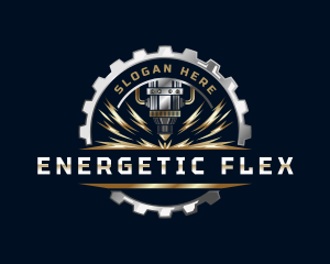 Gear Laser Equipment logo design