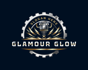 Gear Laser Equipment logo design