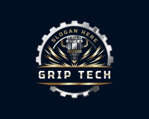 Gear Laser Equipment logo design