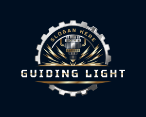 Gear Laser Equipment logo design