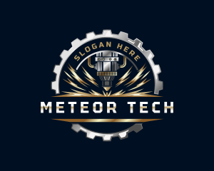 Gear Laser Equipment logo design