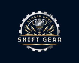 Gear Laser Equipment logo design