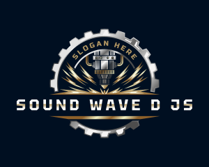 Gear Laser Equipment logo design