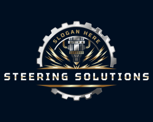 Gear Laser Equipment logo design