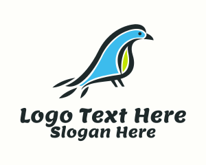 Tropical Bird Animal Logo
