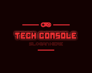 Gaming Console Text logo