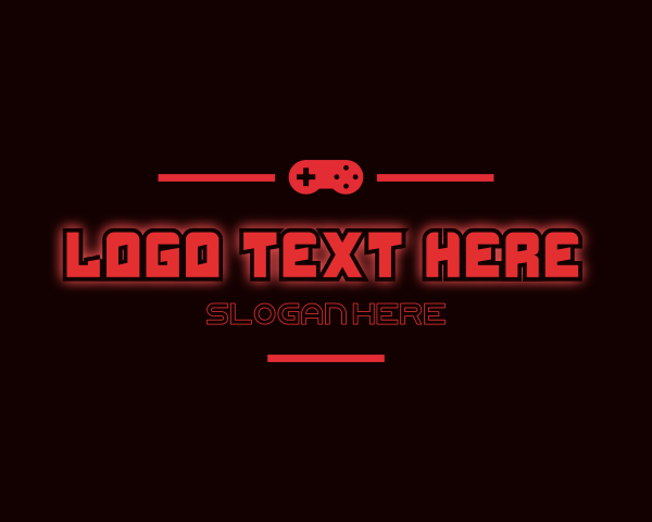 Text logo example 1