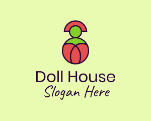 Woman Flower Doll logo