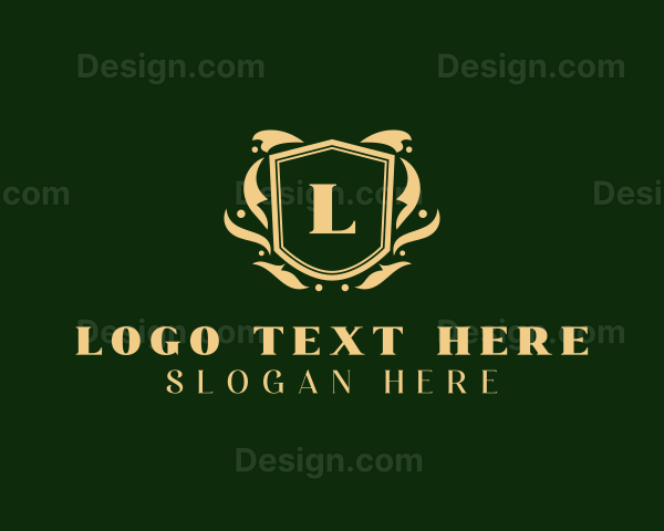 Luxurious Floral Boutique Logo