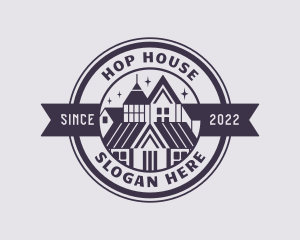 Town House Roof logo design