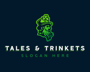 Clover Folklore Leprechaun logo