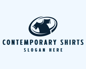 T-Shirt Laundry Washing  logo design