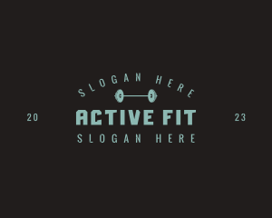 Fitness Training Workout logo design