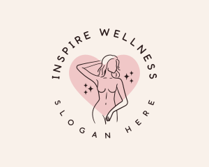 Wellness Woman Body logo design