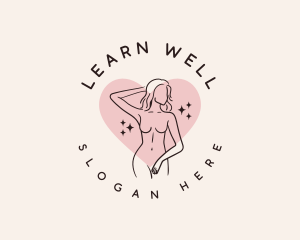 Wellness Woman Body logo design