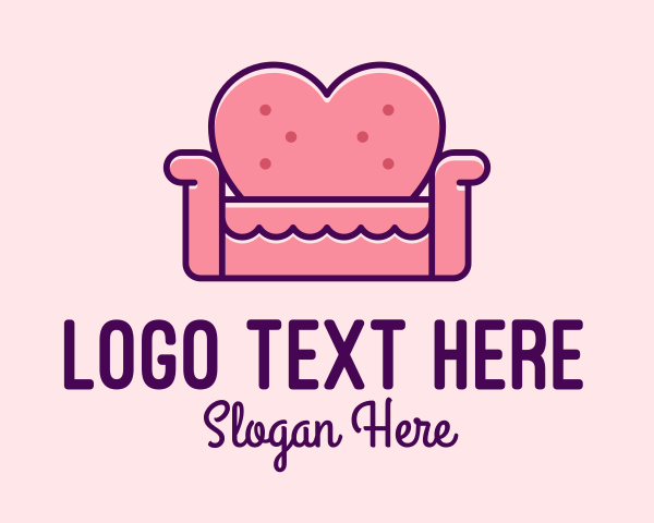 Love Seat logo example 1