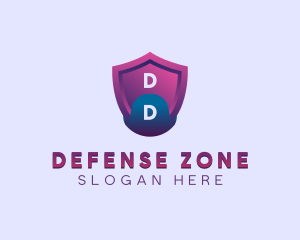 Shield Defense Security logo design