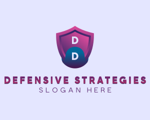 Shield Defense Security logo design