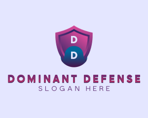 Shield Defense Security logo design