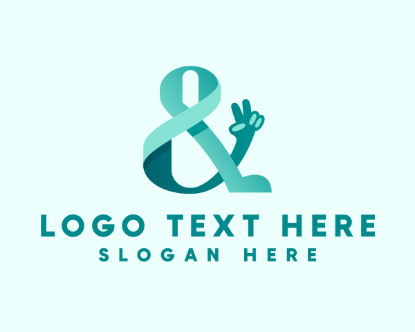 Gesture logo example 1