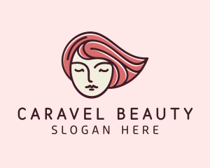 Beauty Hair Stylist  logo design