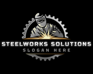 Industrial Gear Welding logo design