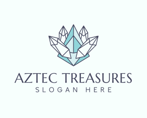 Luxury Crystal Jewelry logo design