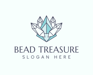 Luxury Crystal Jewelry logo design