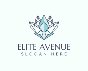 Luxury Crystal Jewelry logo design