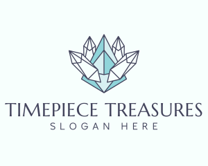 Luxury Crystal Jewelry logo design