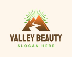 Mountain Valley River logo design