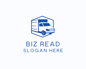 Delivery Truck Courier logo design