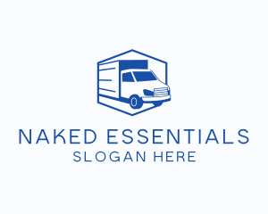 Delivery Truck Courier logo design