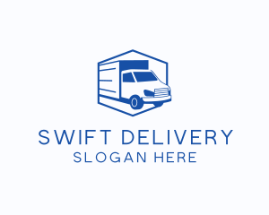 Delivery Truck Courier logo