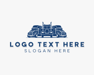 Freight Cargo Truck logo