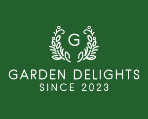 Organic Plant Garden logo design