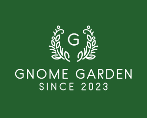 Organic Plant Garden logo design