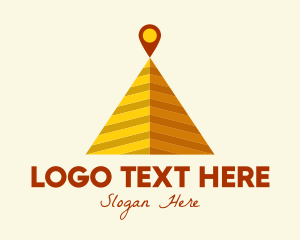 Desert Pyramid Location logo