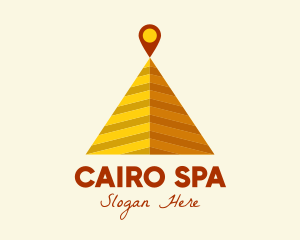 Desert Pyramid Location logo