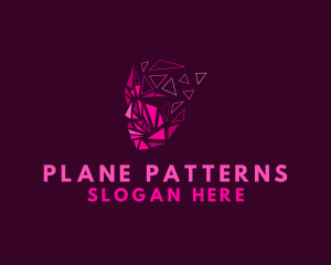 Digital Geometry Face logo