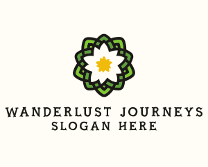  Pond Lotus Flower logo