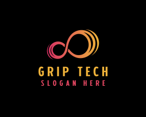 Tech Infinity Loop logo design