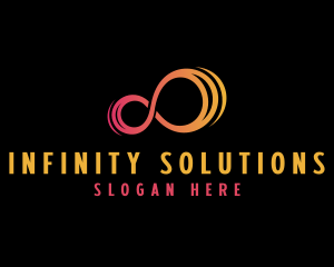 Tech Infinity Loop logo design