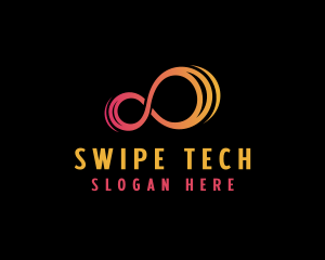 Tech Infinity Loop logo design