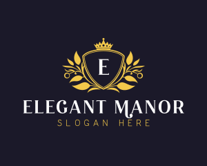 Regal Crest Monarchy logo design
