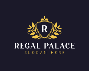 Regal Crest Monarchy logo design